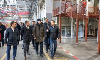 Владимирская область, город Киржач, улица Первомайская, 1/87. Посещение объектов торгово-производственного холдинга «Русклимат». Фото: avo.ru