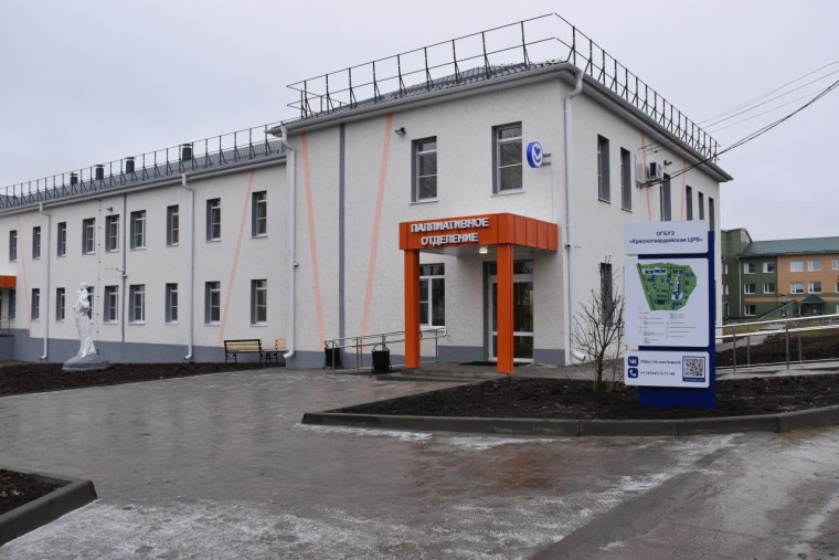 Белгородская область, Бирюч, улица Тургенева, 1. Паллиативное отделение Красногвардейской ЦРБ. Фото: biryuch-r31.gosweb.gosuslugi.ru