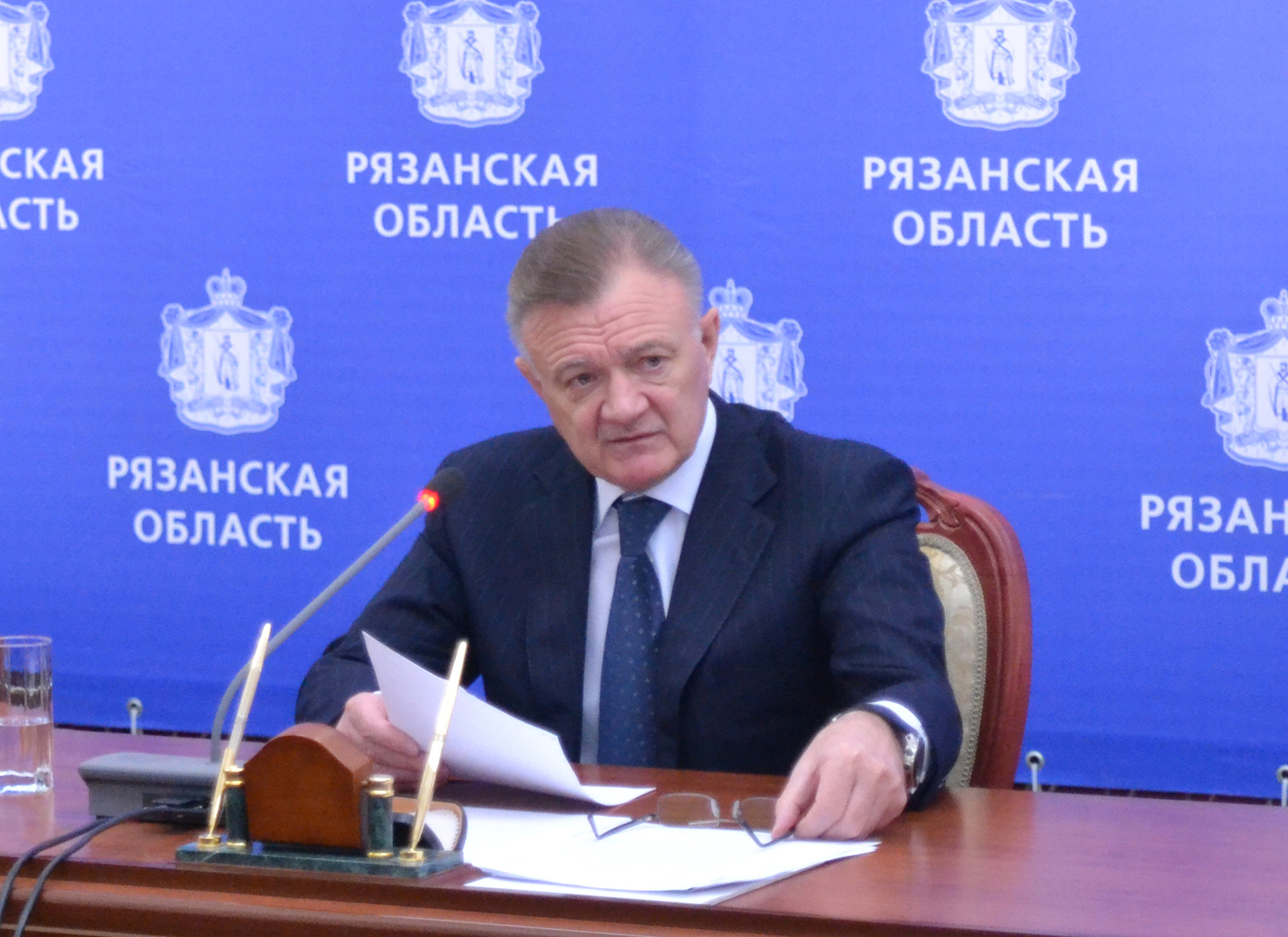 Губернатор Рязанской области Олег Ковалев