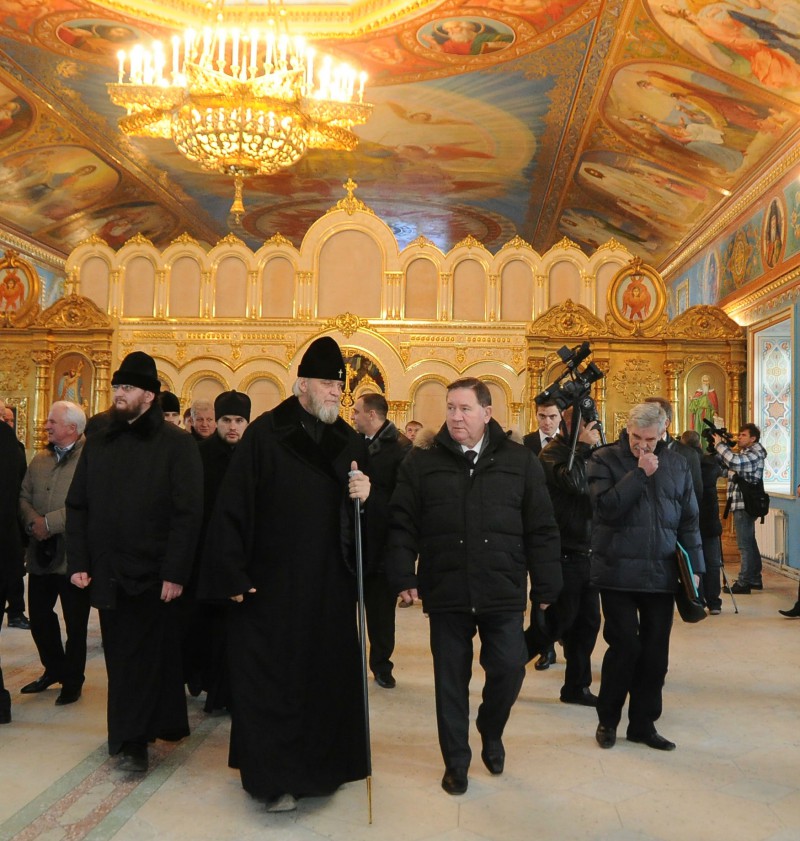 Под председательством губернатора Александра Михайлова прошло заседание областного Попечительского совета по комплексному возрождению мужского Рождества Пресвятой Богородицы монастыря «Коренная пустынь»
