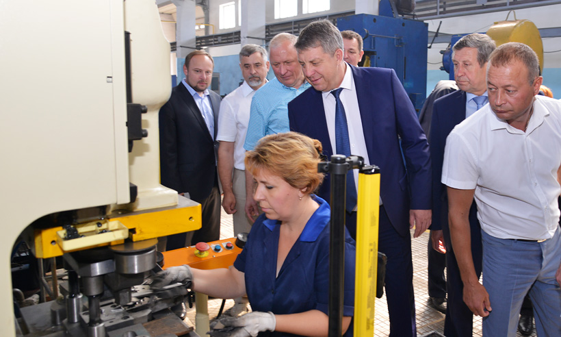 Александр Богомаз посетил Жуковский веломотозавод