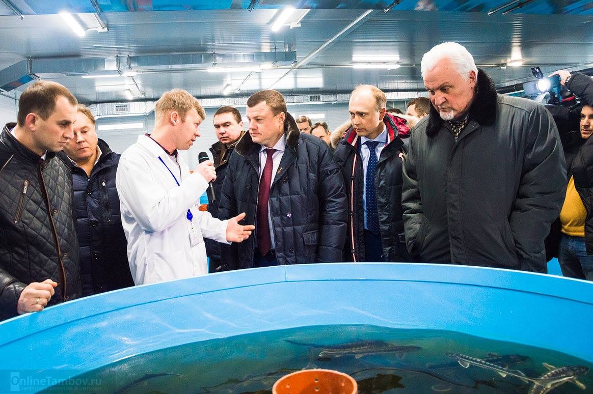 Александр Никитин: «Предприятие «Тамбовский осетр» - модельный проект современного агропромышленного комплекса»