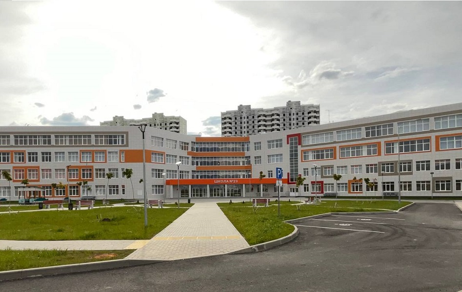 Курск, улица Видяевская, 5. Здание школы № 23. Фото: sh23-kursk-r38.gosweb.gosuslugi.ru