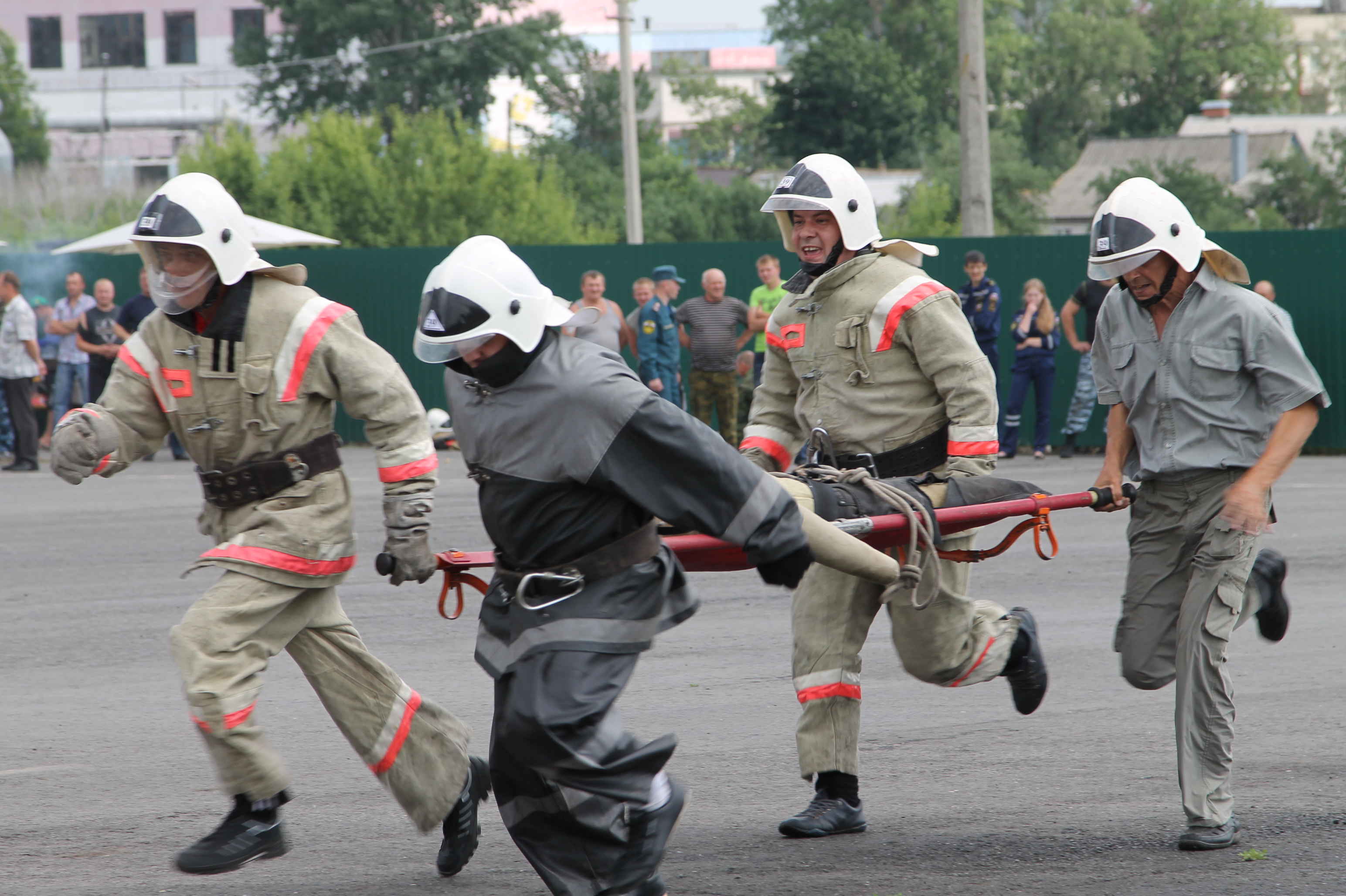 IV областные соревнования среди добровольных пожарных подразделений