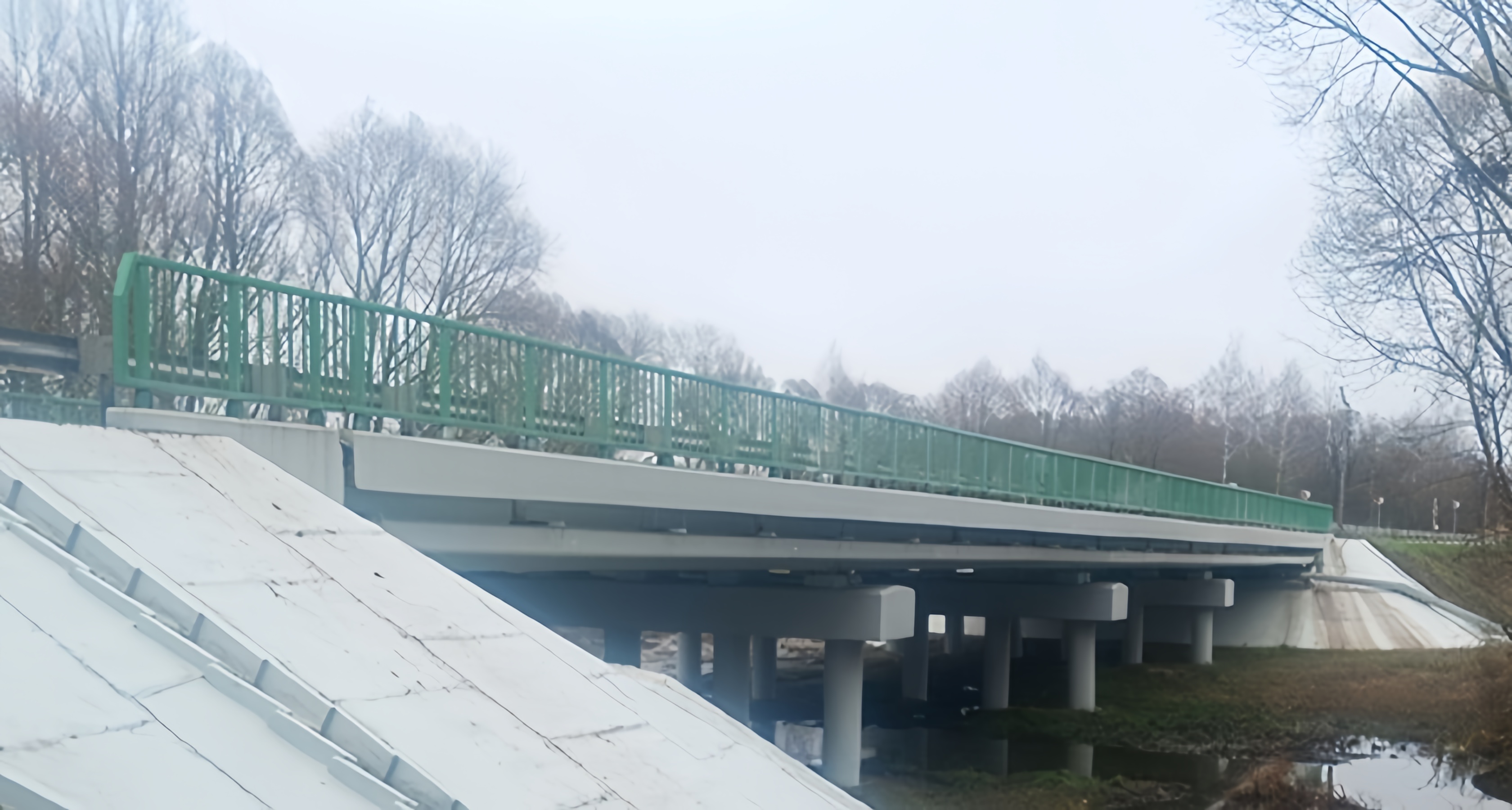 Брянская область, Севский район. Мост через реку Уль после капитального ремонта. Фото: управление автомобильных дорог Брянской области