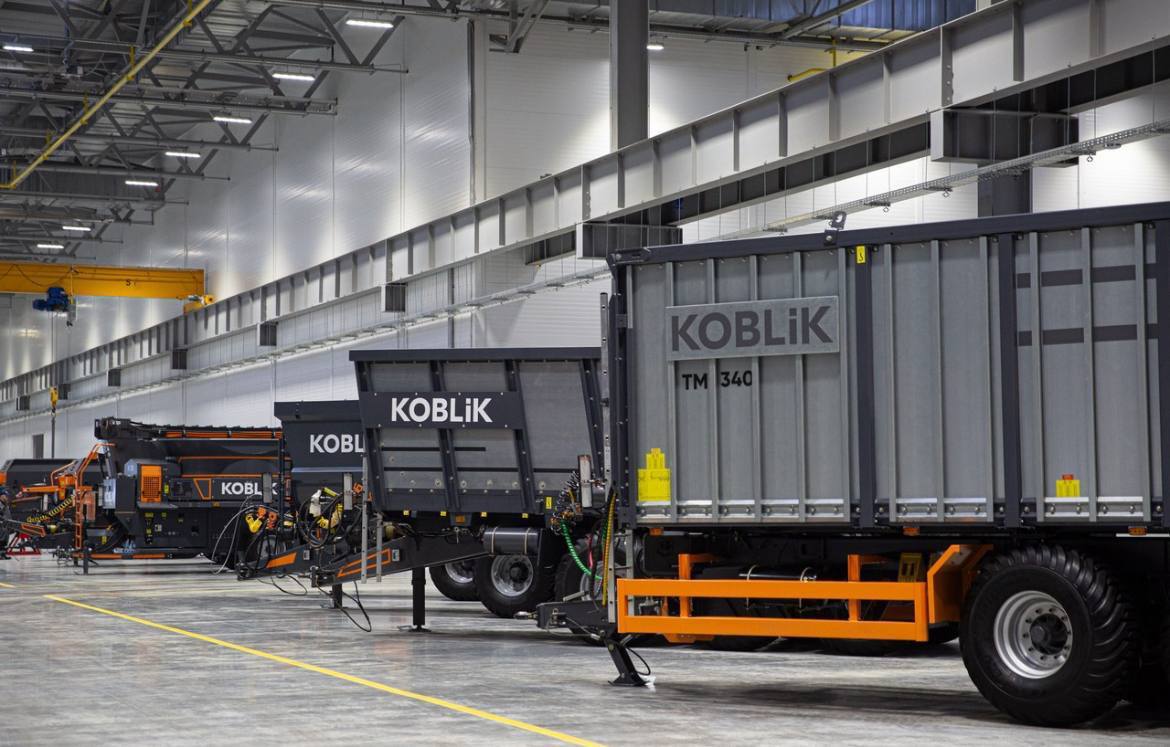 Смоленск, улица Смольянинова, 5, строение 12. Предприятие компании Koblik Group по производству сельскохозяйственной техники. Фото: t.me/anohin67