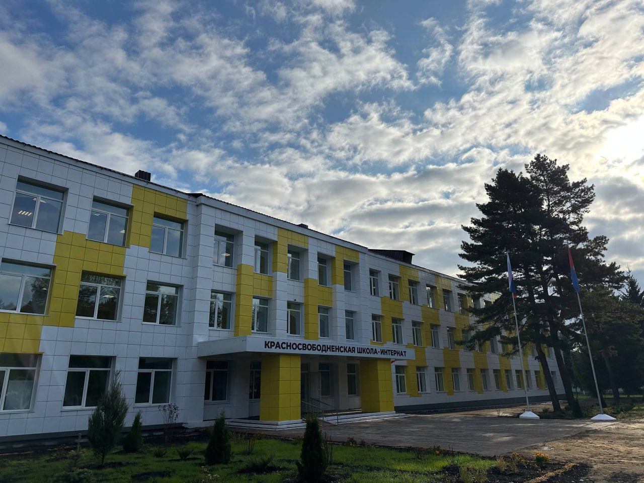 Тамбовская область, село Красносвободное. Санаторная школа-интернат после капитального ремонта. Фото: tambov.gov.ru