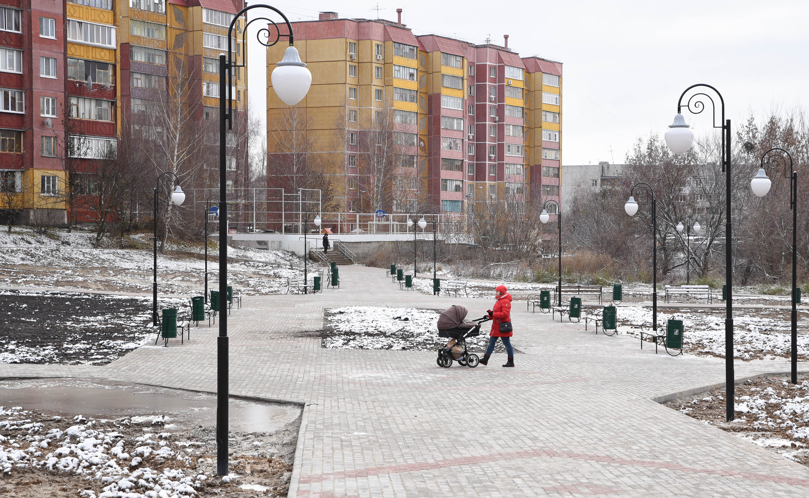 В Курске открыт сквер на ул. Студенческой