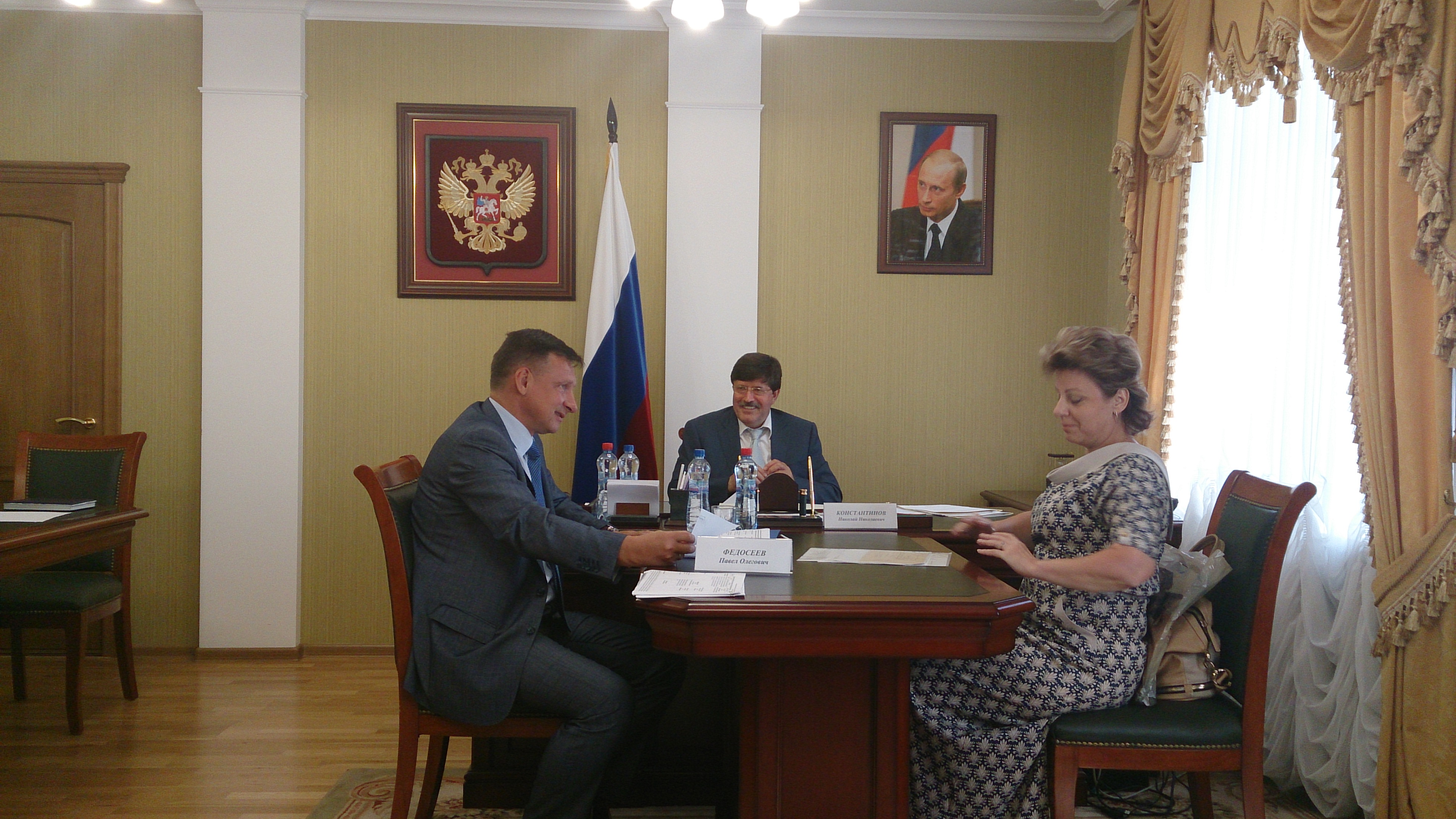 Рабочий визит заместителя полномочного представителя Президента РФ в ЦФО Николай Константинов в Костромскую область