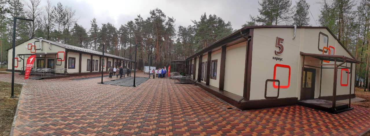 Калуга, улица Вербная. Новые корпуса в лагере «Витязь». Фото: admoblkaluga.ru