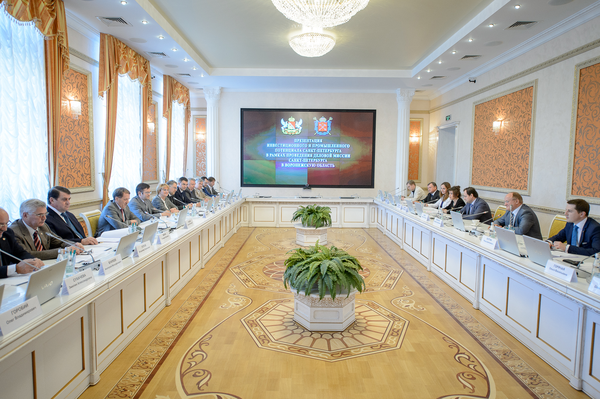 Воронежская область и Санкт-Петербург укрепляют культурные и деловые связи