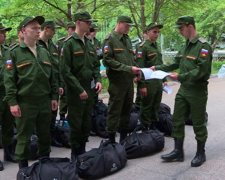 На черноморском флоте будут служить 20 Калужских призывников