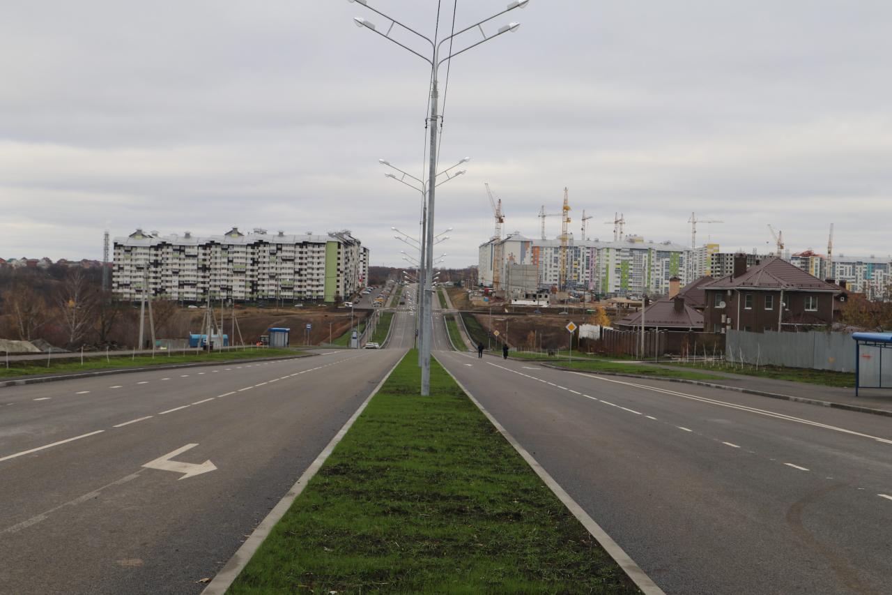 Курск. Новая дорога по проспекту Надежды Плевицкой. Фото из открытых источников