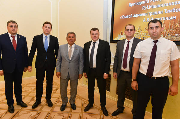 Рустам Минниханов: «Мы готовы делиться с Тамбовской областью наработками и сами учиться у них»