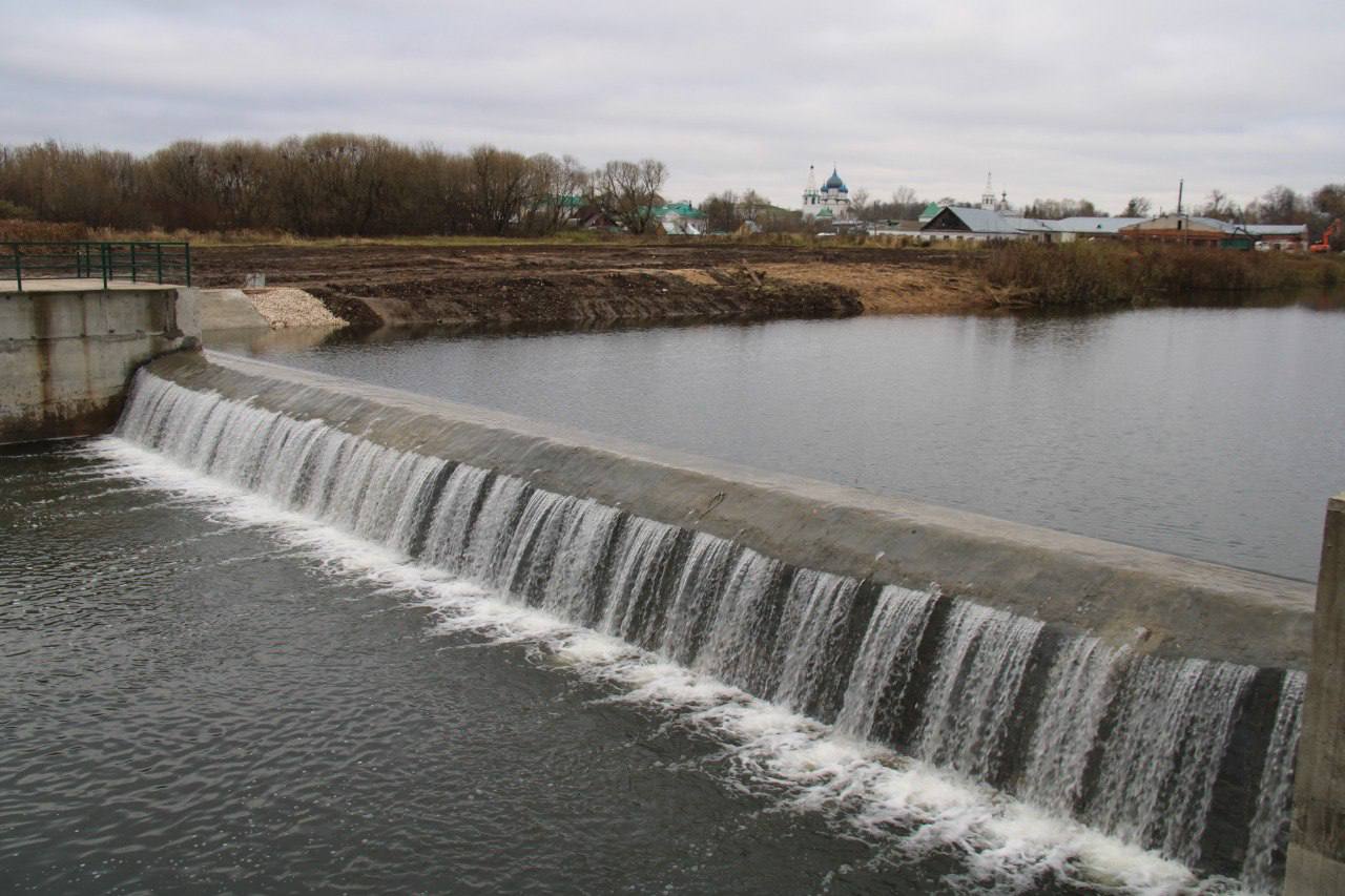 Владимирская область, Суздаль. Нижняя плотина № 2 после капремонта. Фото: avo.ru