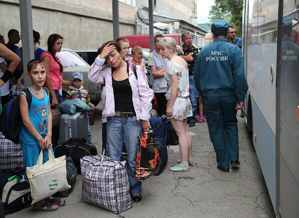 Более 6 тысяч человек с юго-востока Украины находятся в Подмосковье