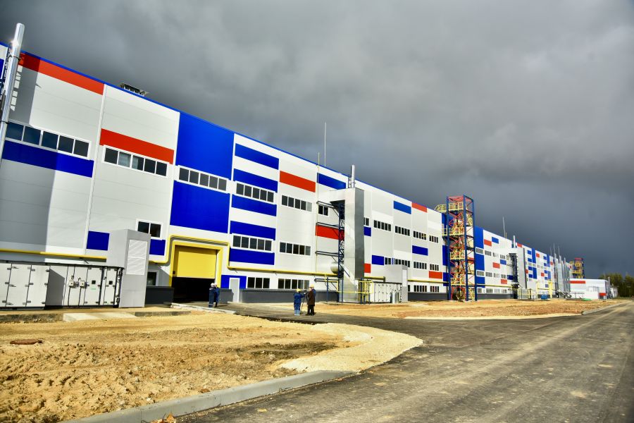 Орёл, улица Раздольная, 105. Комплекс АО «Северсталь Стальные Решения» по производству металлоконструкций. Фото: orel-region.ru