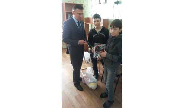 Посещение детского дома