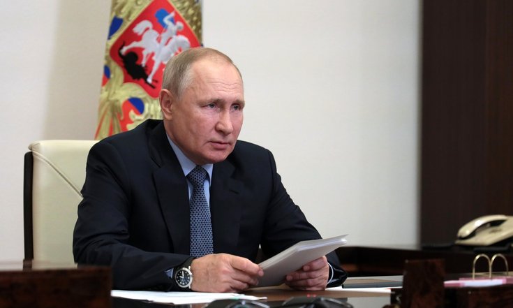 25 августа 2021 года, Московская область, Ново-Огарёво. Заседание президиума Государственного Совета. Фото: kremlin.ru