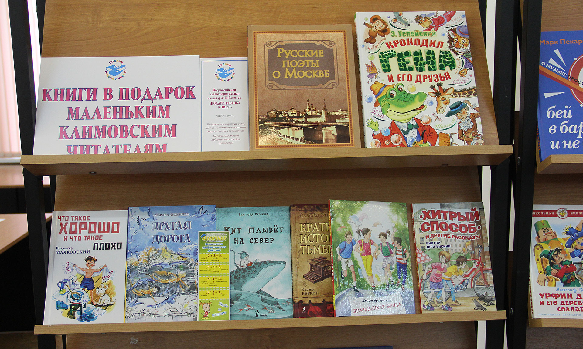 В Брянской области проходит акция «Подари ребенку книгу!»