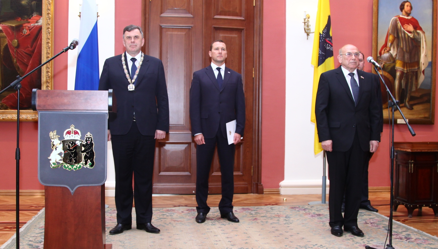 Состоялась инаугурация губернатора Ярославской области Сергея Николаевича Ястребова