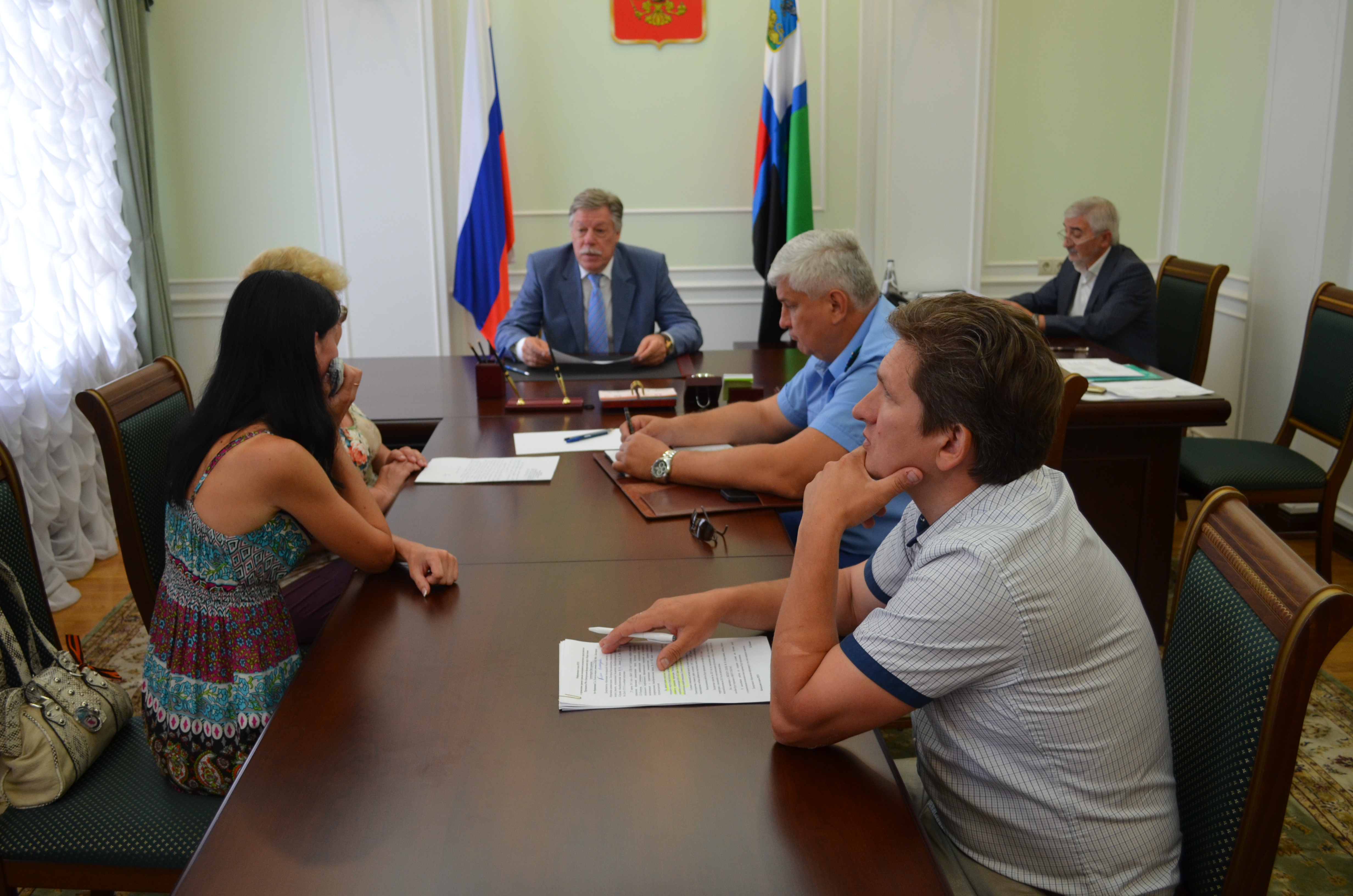 Визит в Белгородскую область помощника полномочного представителя Президента РФ в ЦФО А.В. Меркулова