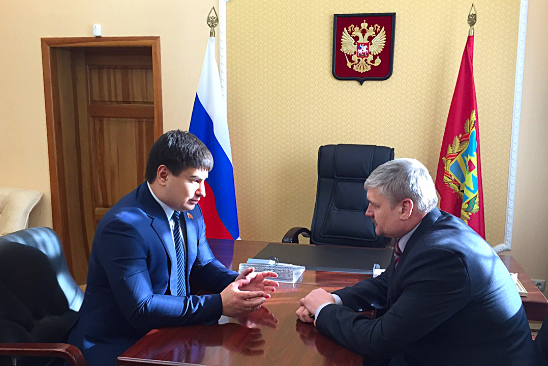 Встреча главного федерального инспектора с директор Брянскэнерго