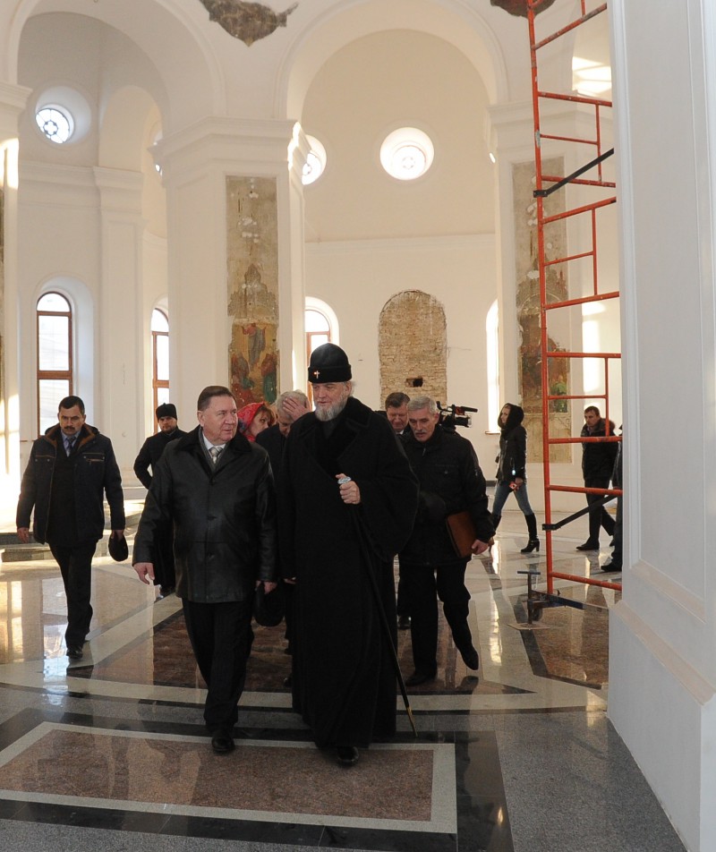 Продолжится восстановление курских святынь