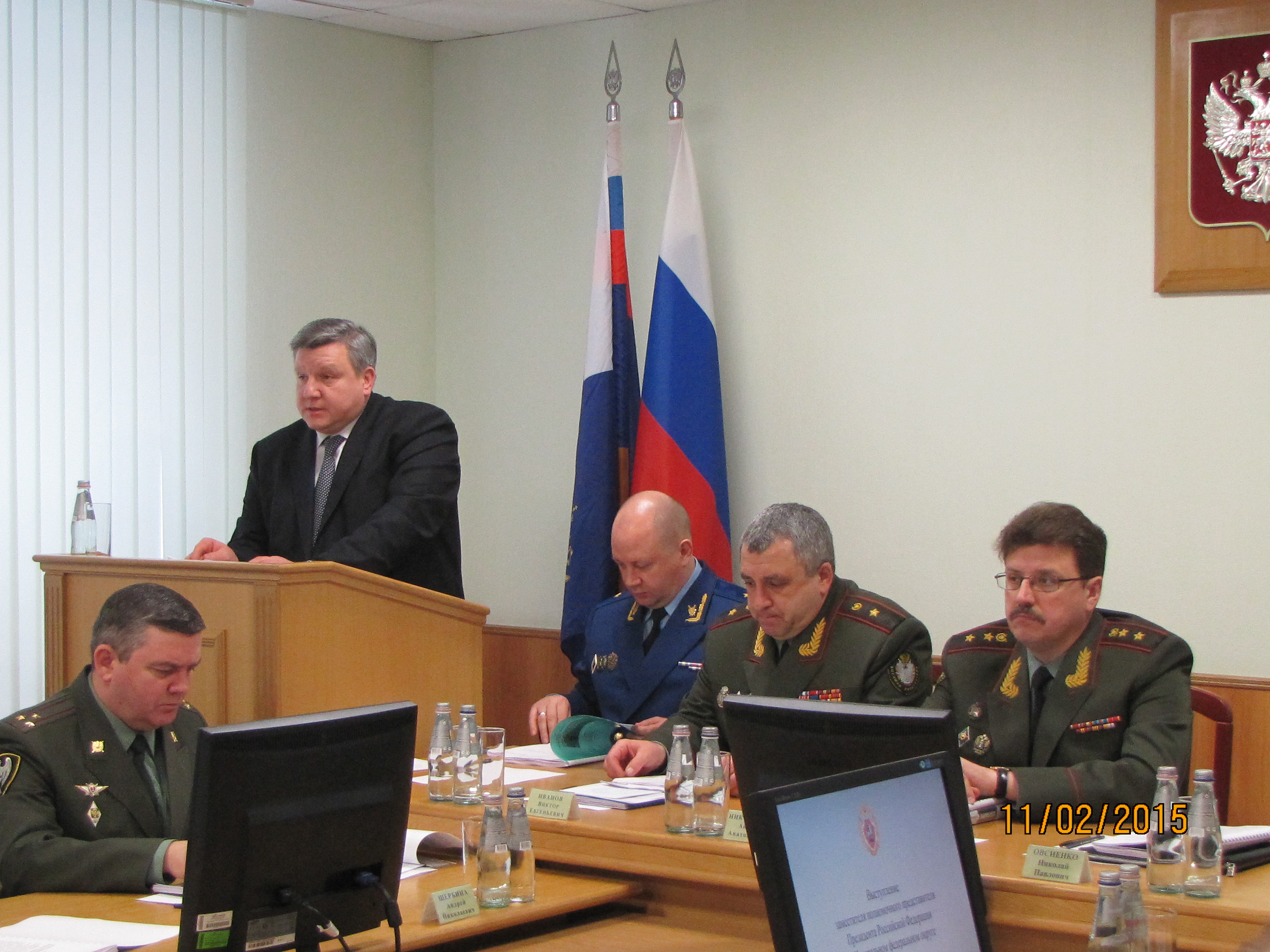 Столичные военные прокуроры подвели итоги работы за прошлый год