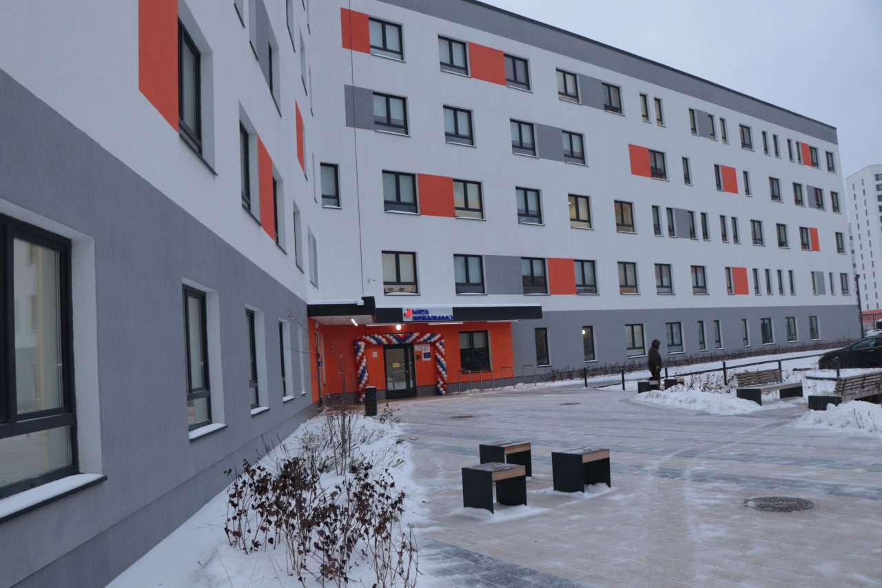 Московская область, городской округ Мытищи, жилой комплекс «Ярославский». Новая взрослая поликлиника. Фото: пресс-служба министерства здравоохранения Московской области mz.mosreg.ru