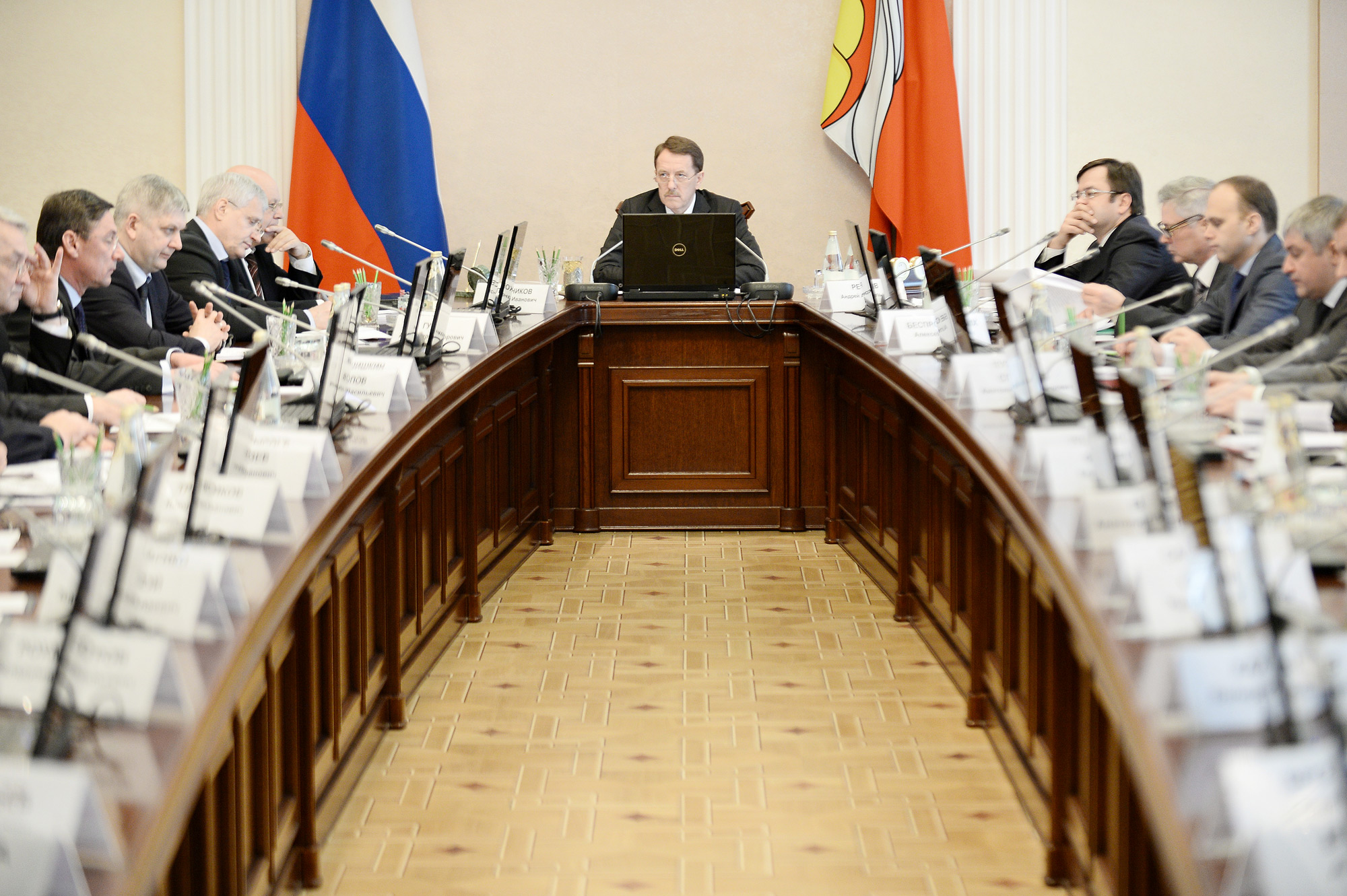 Врио губернатора Воронежской области Алексей Гордеев провел заседание президиума правительства области