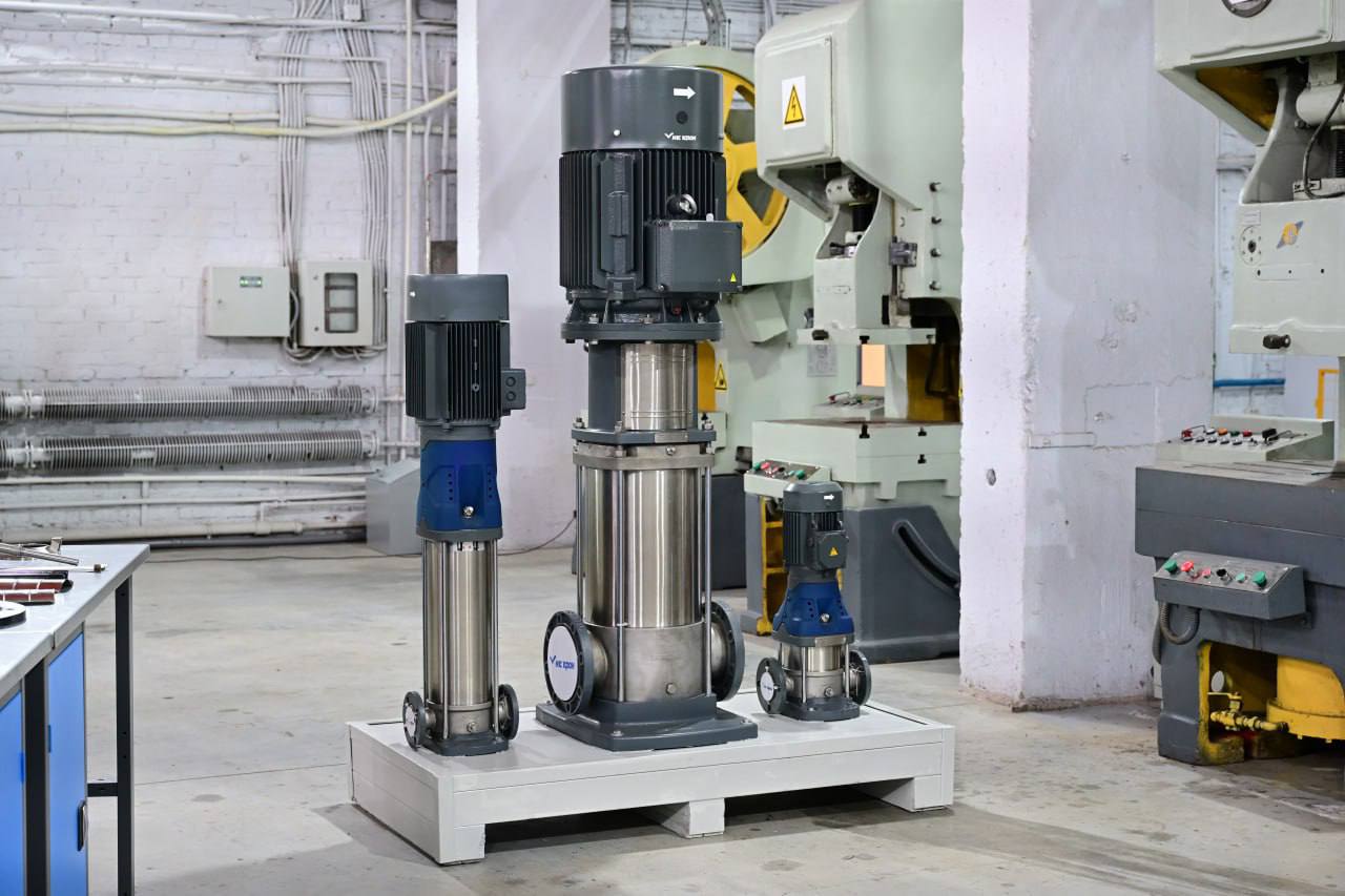 Тула, Новомосковское шоссе, 38. Производство вертикальных насосов на предприятии «НК КРОН». Фото: тг-канал губернатора Тульской области Д.Миляева