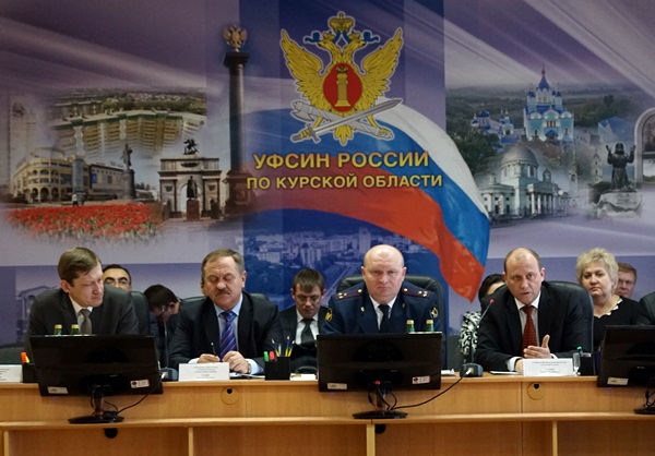 Главный федеральный инспектор Вадим Лобин принял участие в заседании коллегии УФСИН по Курской области
