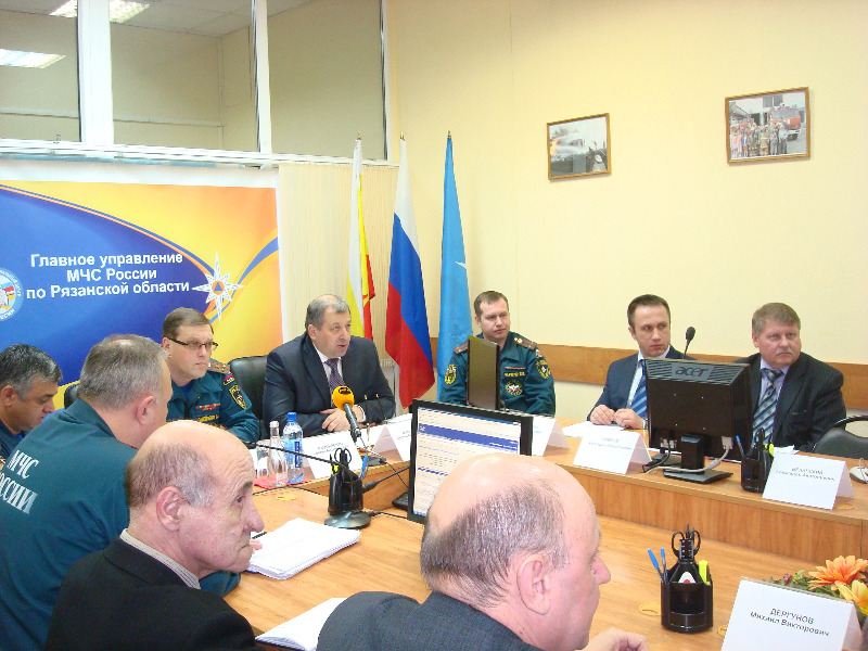Состоялось совещание в рамках проверки Рязанской области Межведомственной комиссией ЦФО