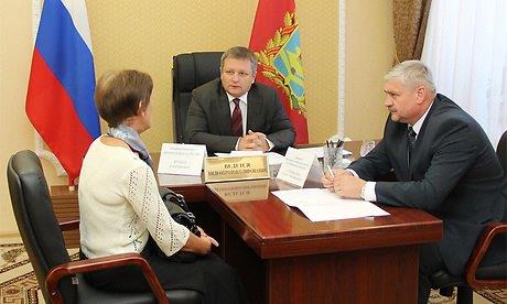 Визит помощника полномочного представителя Президента РФ в ЦФО Алексея Николаевича Журавлева в Брянскую область