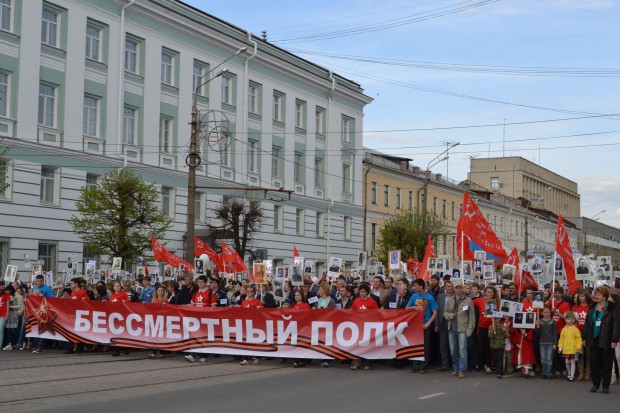 В Твери в шествии Бессмертного полка приняли участие более 7000 горожан