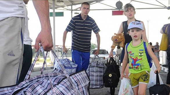 беженцы из Украины