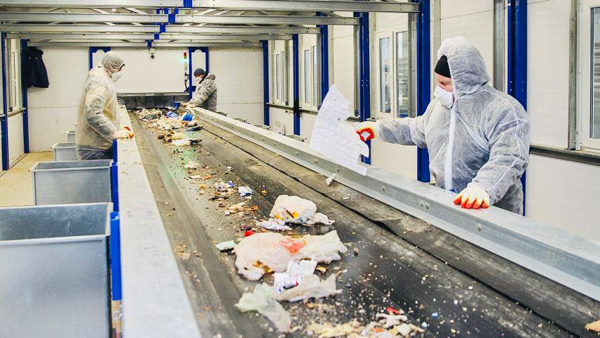 Московская область, городской округ Клин. Комплекс по переработке отходов "Алексинский карьер". Фото: портал Правительства Московской области mosreg.ru