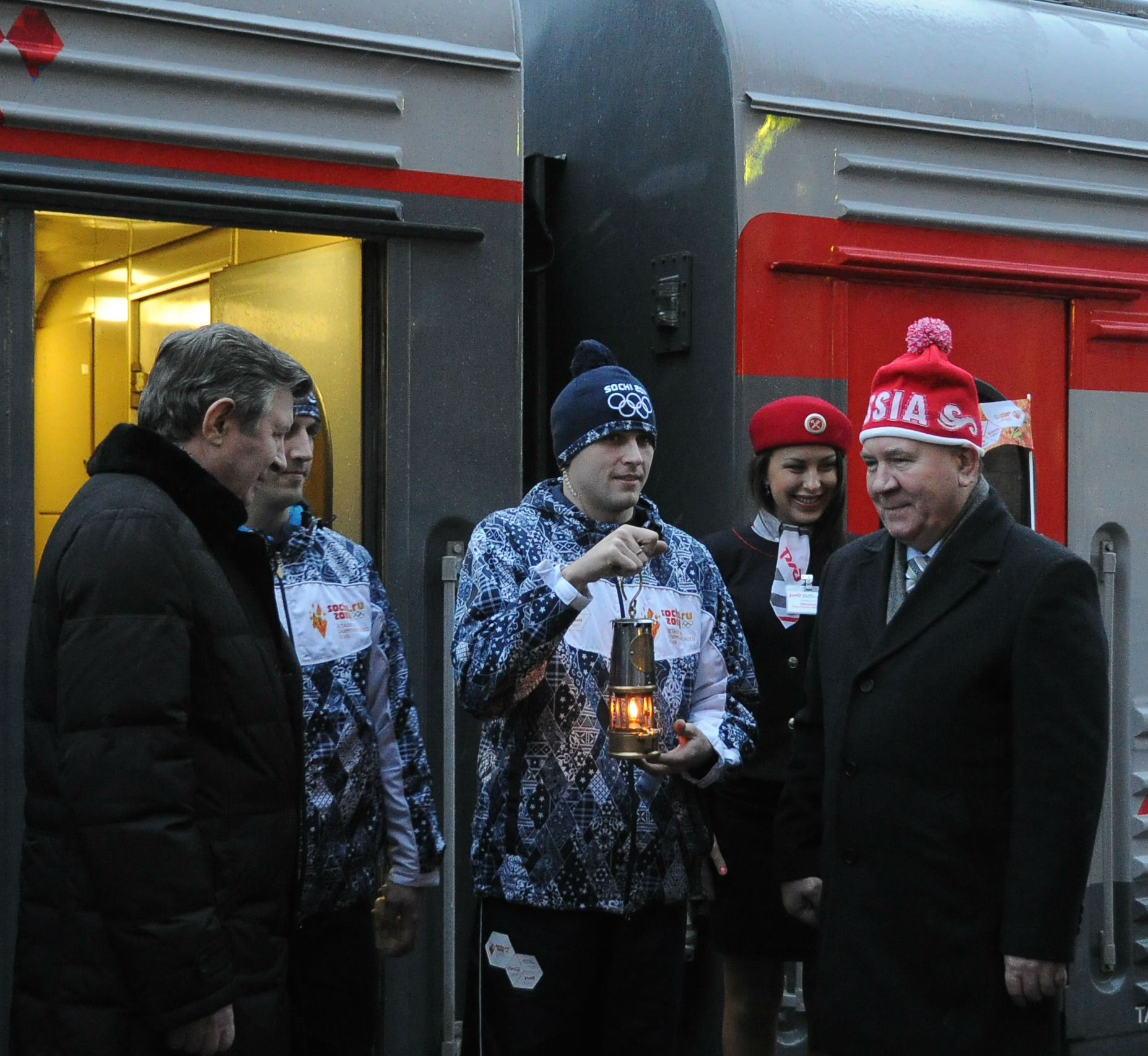 Олимпийский огонь прибыл в Курск