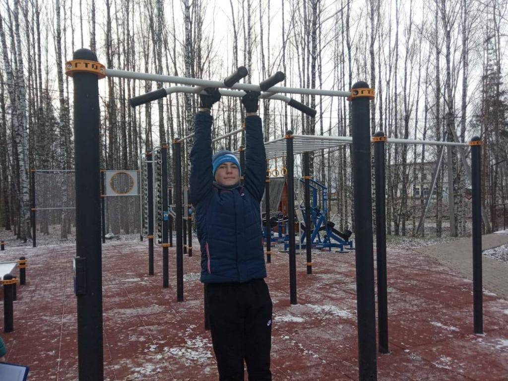 Костромская область, село Павино. Спортивная площадка для подготовки и сдачи нормативов ГТО. Фото: пресс-служба администрации Костромской области adm44.ru
