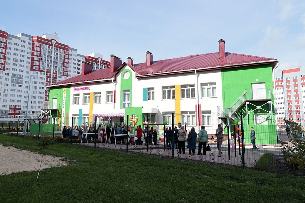 Брянск, улица имени О.Н.Строкина, с5. Детский сад «Тюльпанчик». Фото: сайт Брянской городской администрации bga32.ru