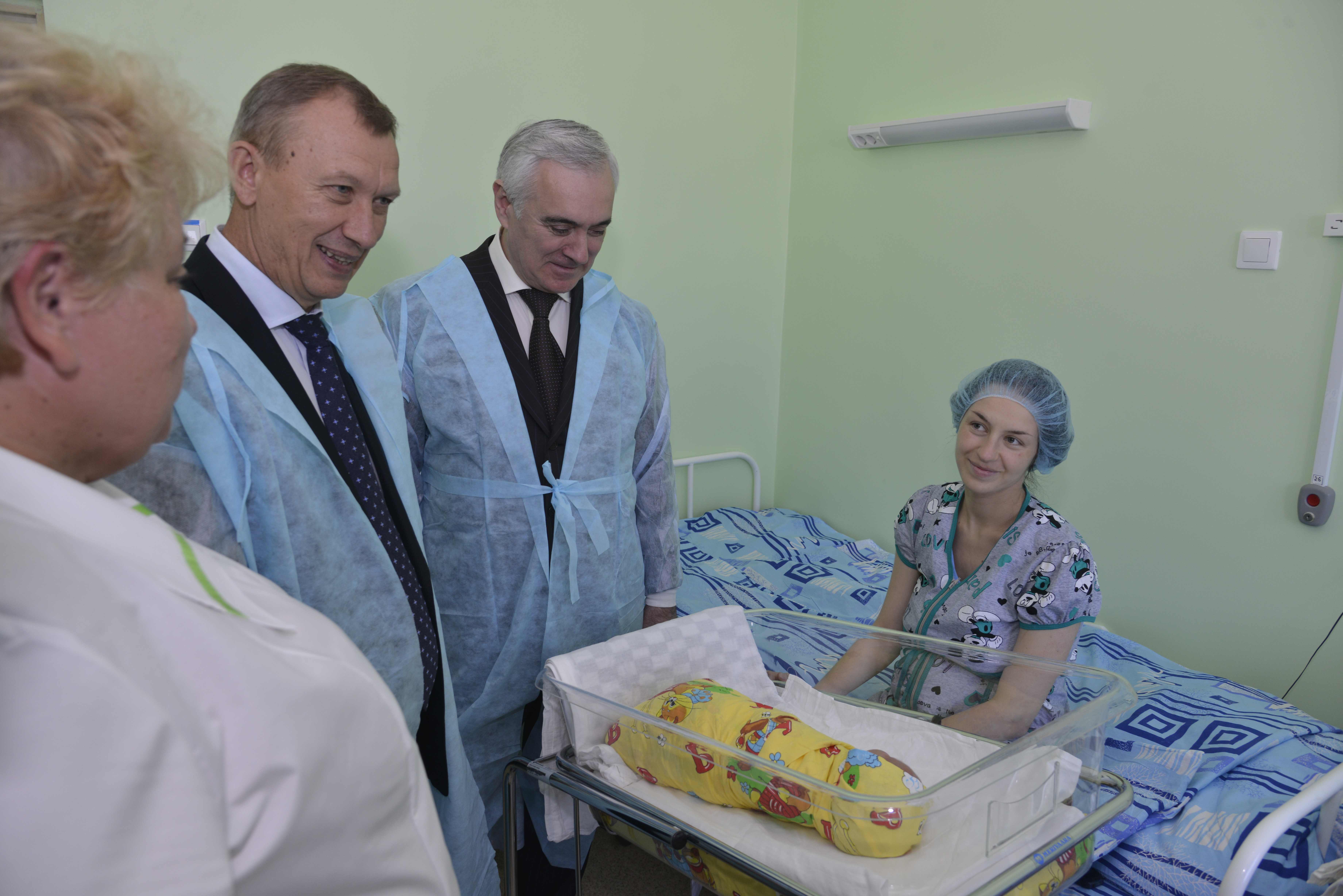 Cостоялось торжественное открытие Клинцовского родильного дома