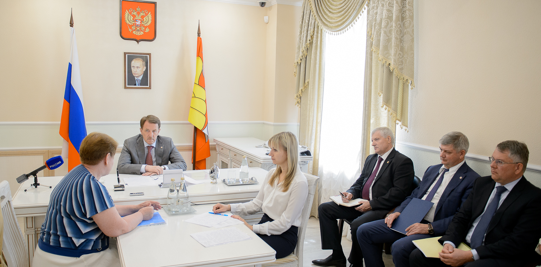 Губернатор провел приём граждан в приемной Президента РФ