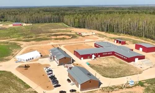 Калужская область, Малоярославецкий район, деревня Николаевка. Селекционный центр для молочного животноводства. Фото: admoblkaluga.ru