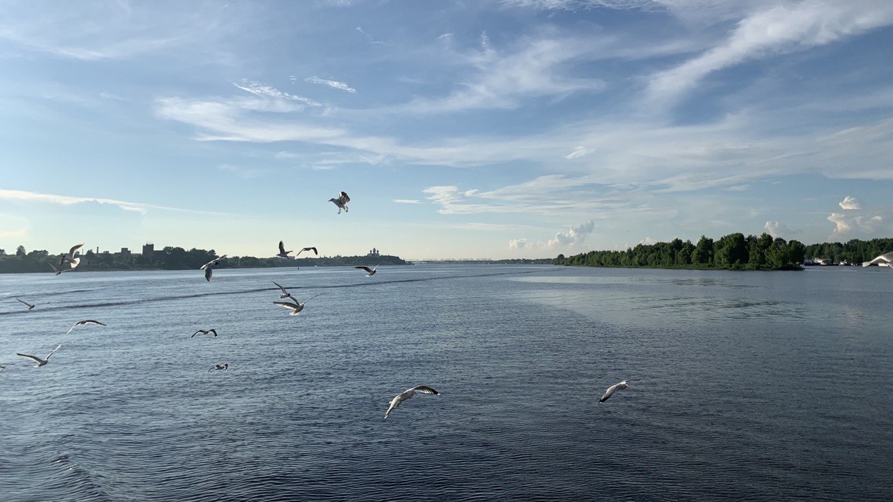 Ярославль, река Волга.