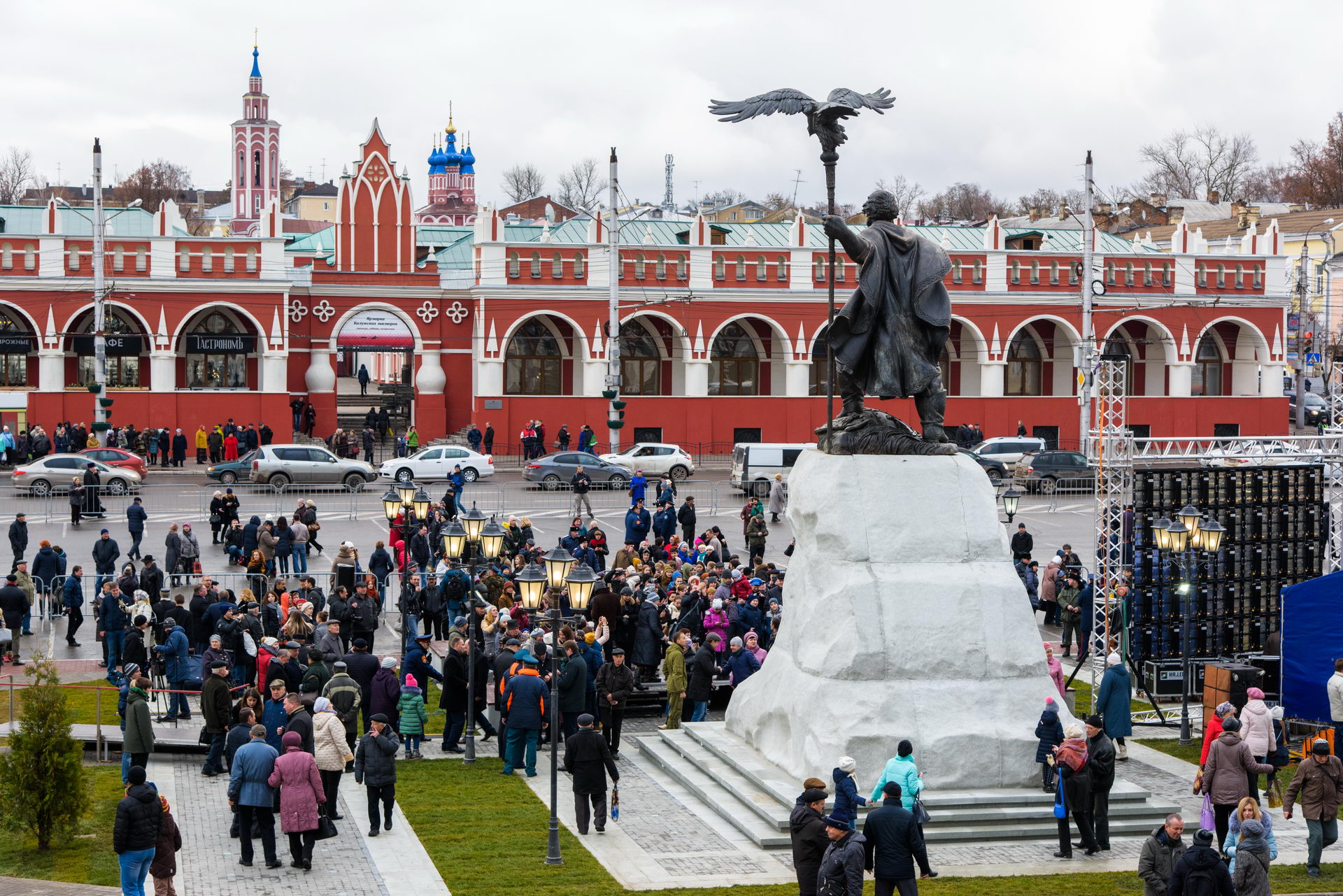 В Калужской области впервые отметили День победного окончания Великого стояния на реке Угре 1480 года