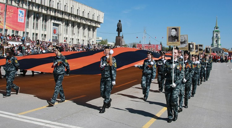 В Тульской области отпраздновали 70-летие Великой Победы